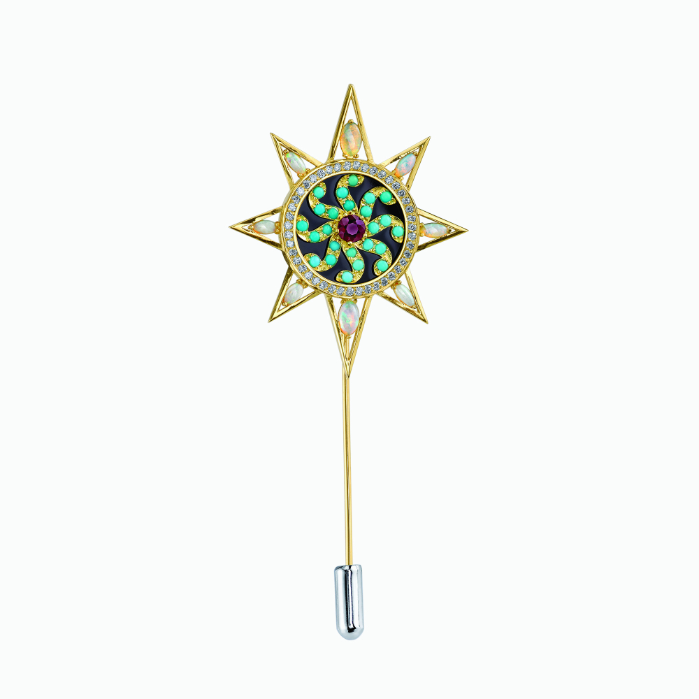 The Mosaic Lapel Pin