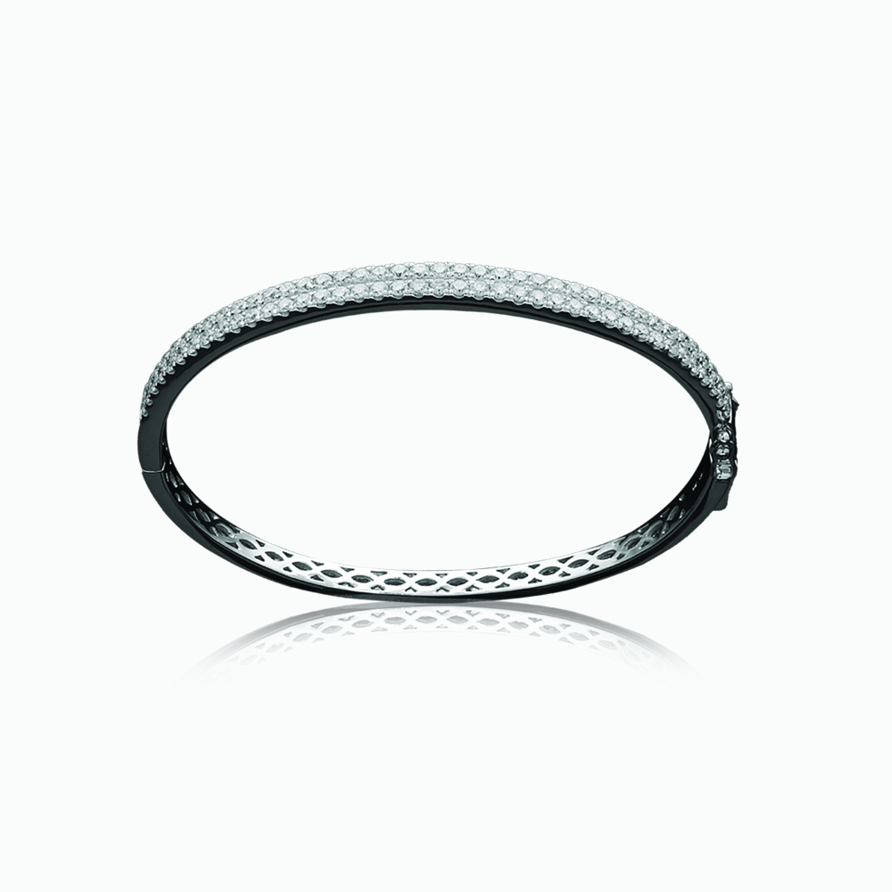 The Two Row Bangle