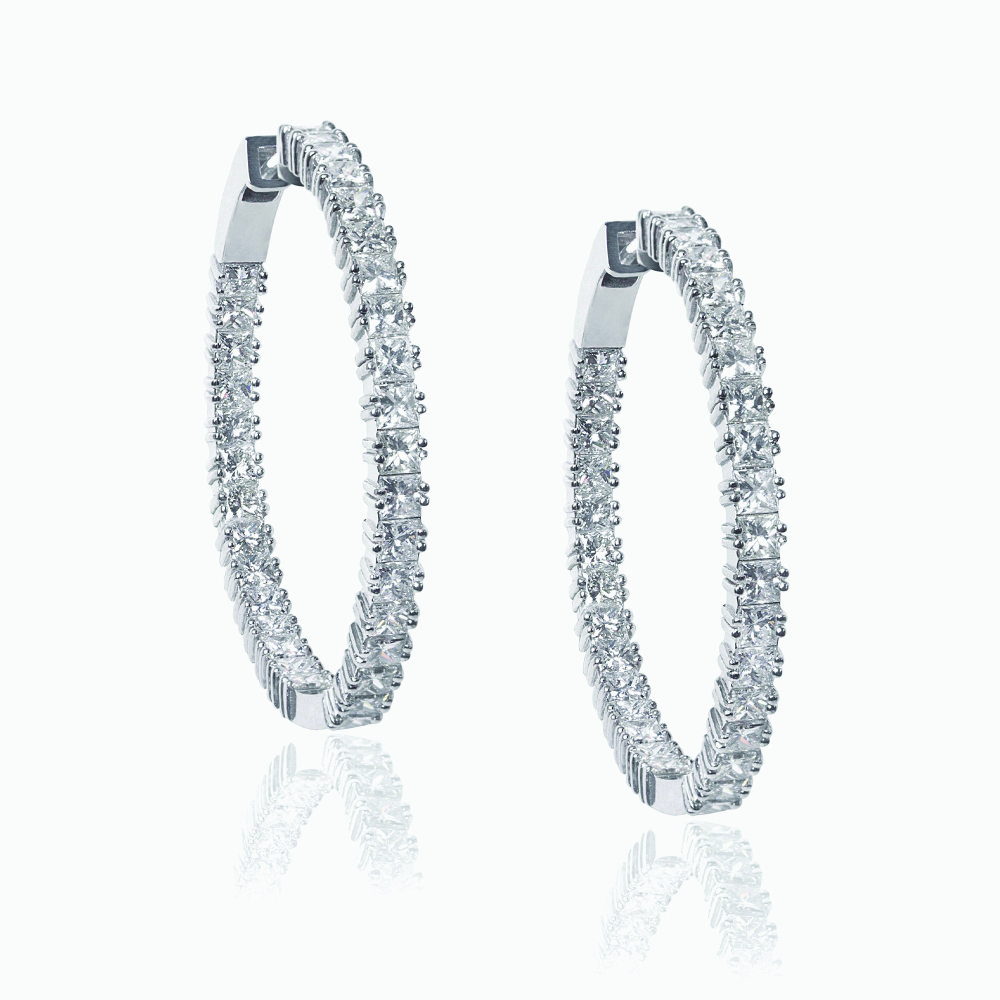 The Princess Hoop Earrings