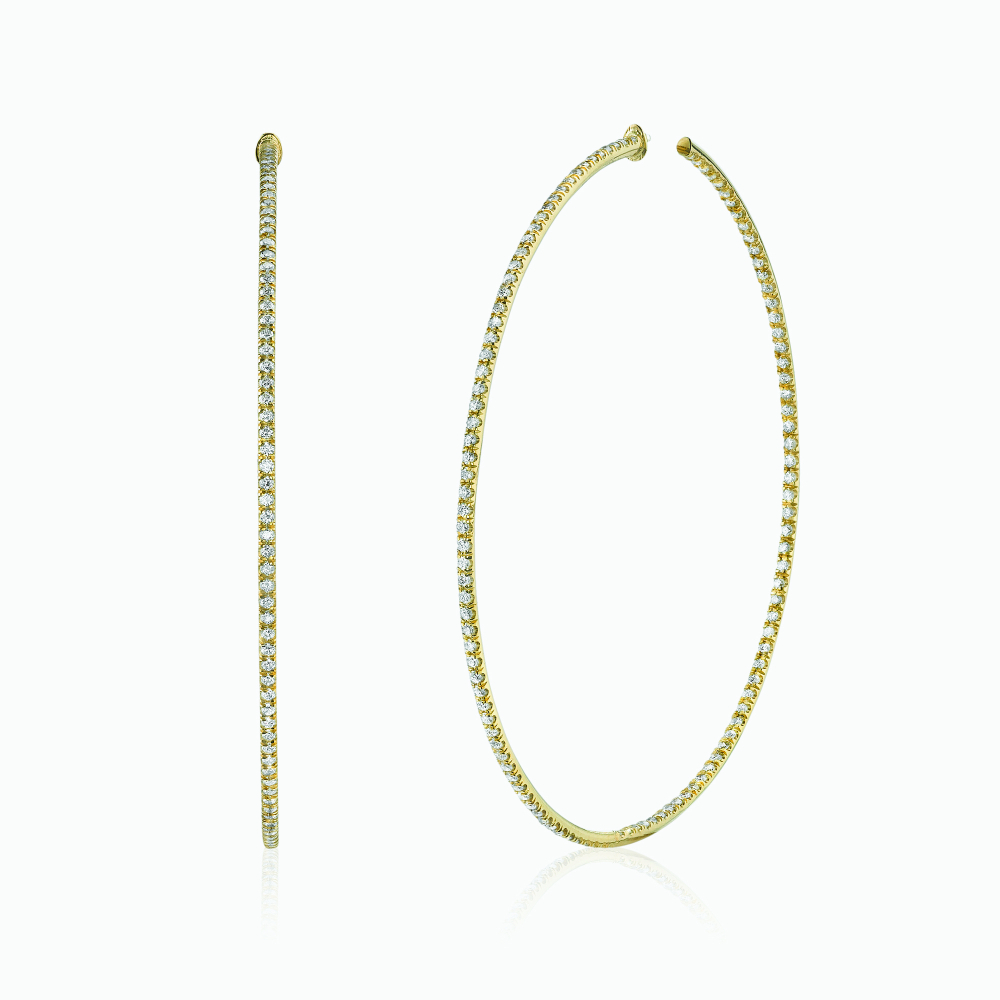 The Thin Hoop Earrings