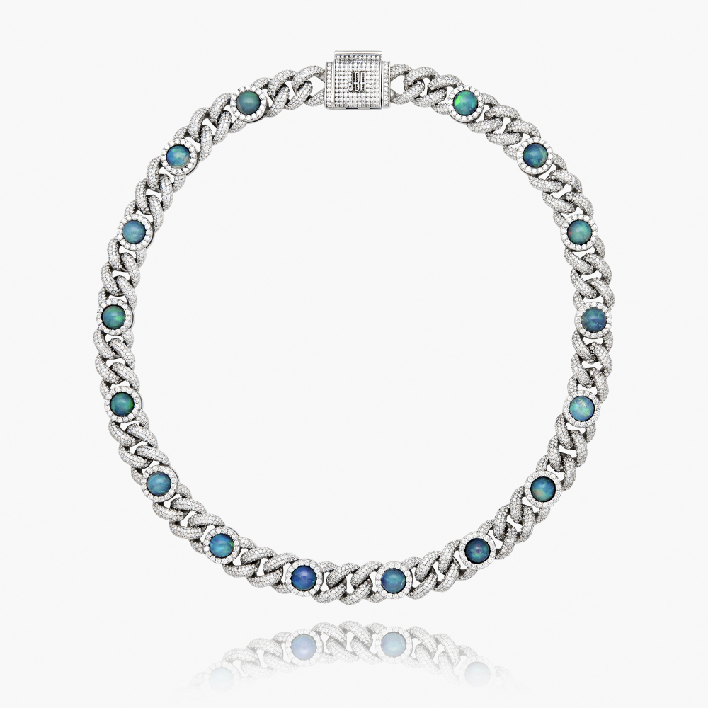 The Opal Cuban Necklace