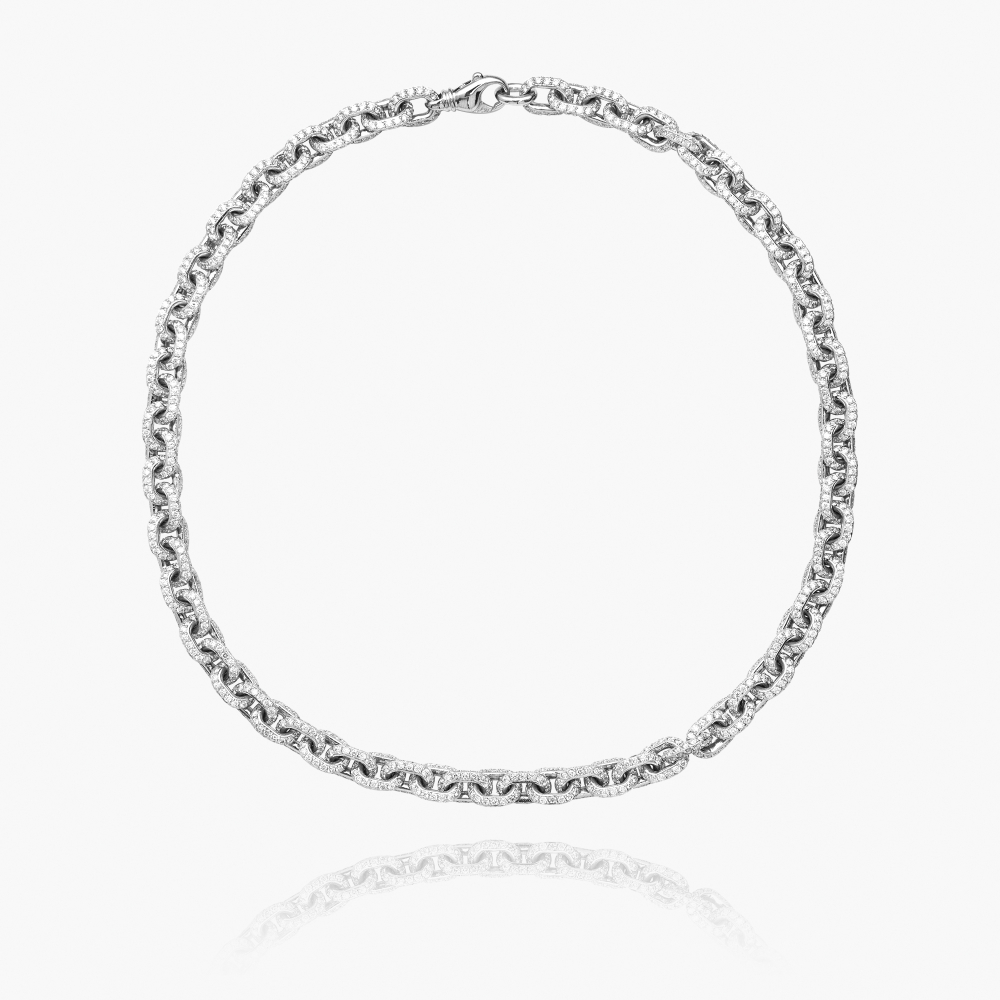 The Rounded Rolo Link Chain Necklace