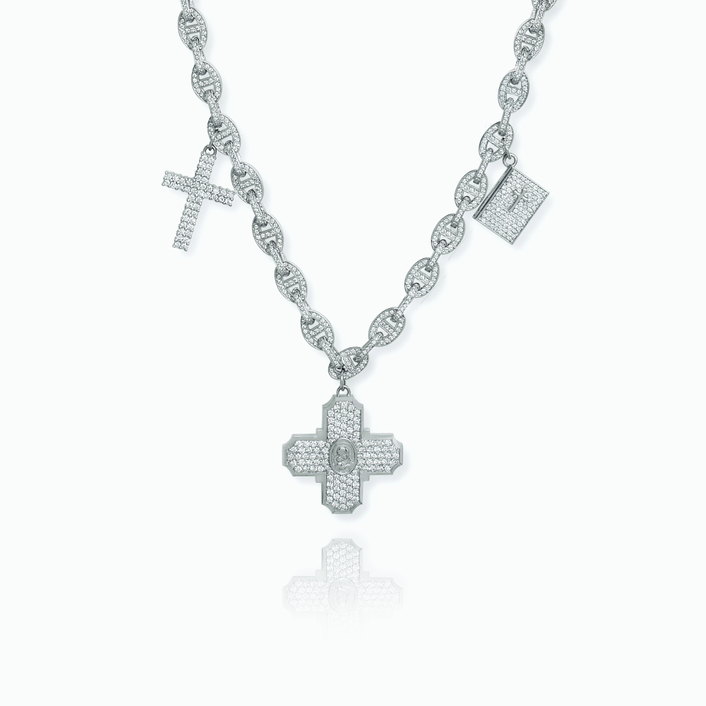 The Mariner Link Trinity Necklace