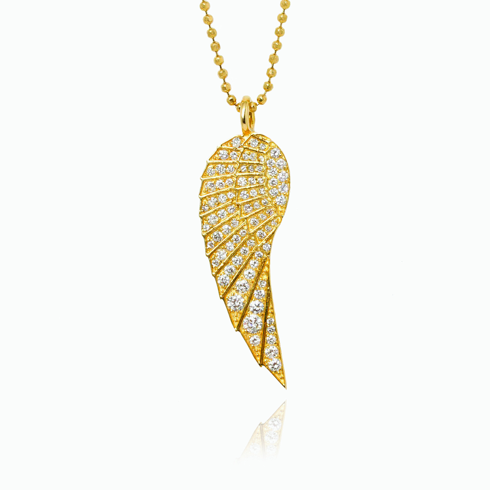 The Geometric Wings Pendant