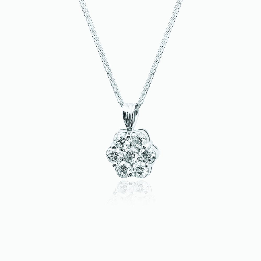 The Diamond Cluster Pendant