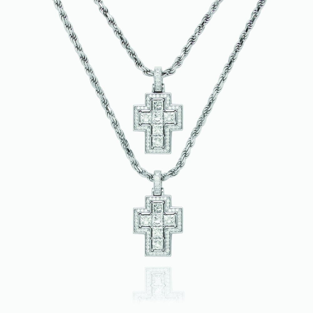 The Princess Cross With Halo Pendant