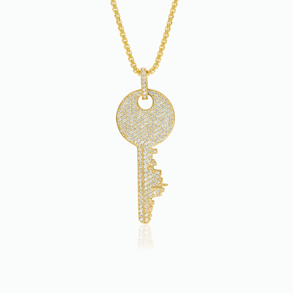 The La Skyline Key Pendant