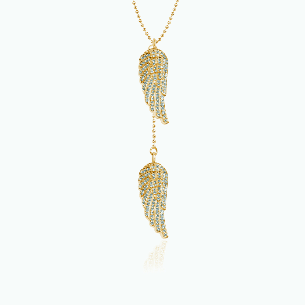 The Angel Wing Tags Pendant