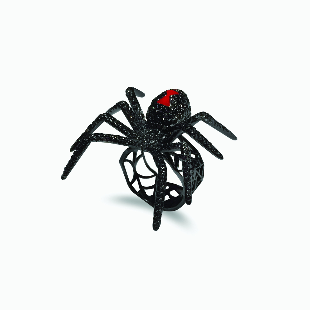 The Black Widow Ring