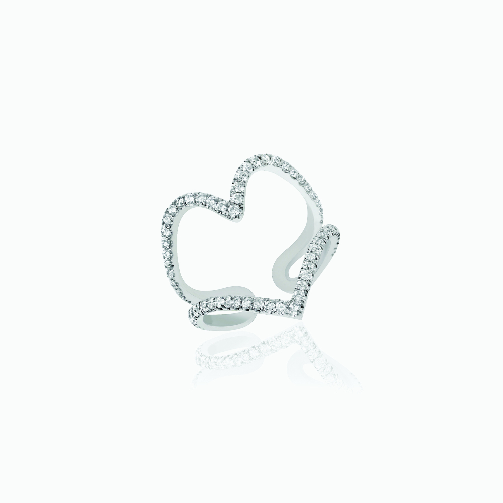 The Open Heart Ring