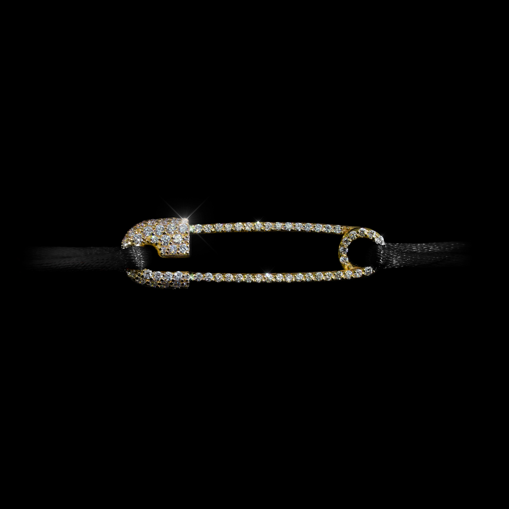 The Trust Bracelet with Silk Band