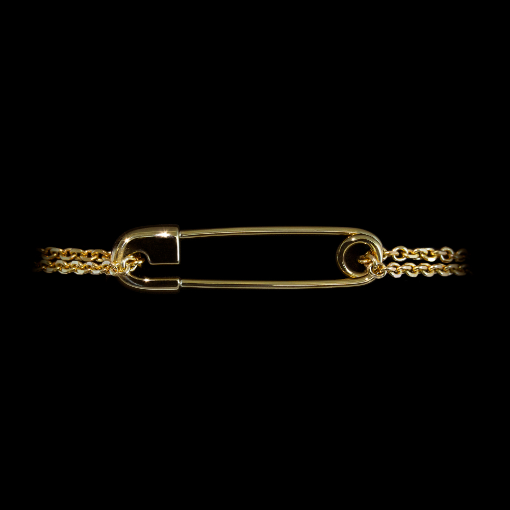 The Trust Bracelet with No Diamonds and Chain