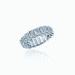 The Emerald Cut Eternity Band