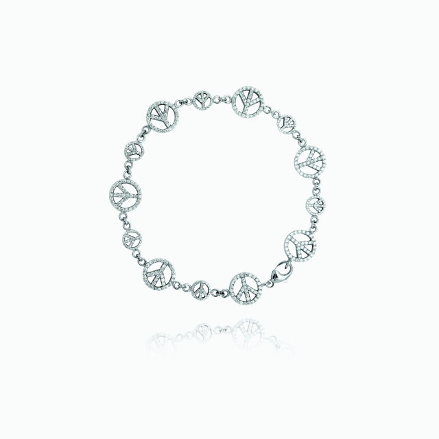 The Peace Sign Bracelet