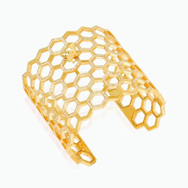 The Large Honeycomb Cuff