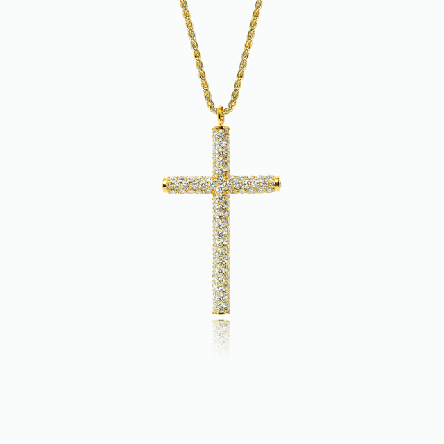 The Barrel Cross Pendant
