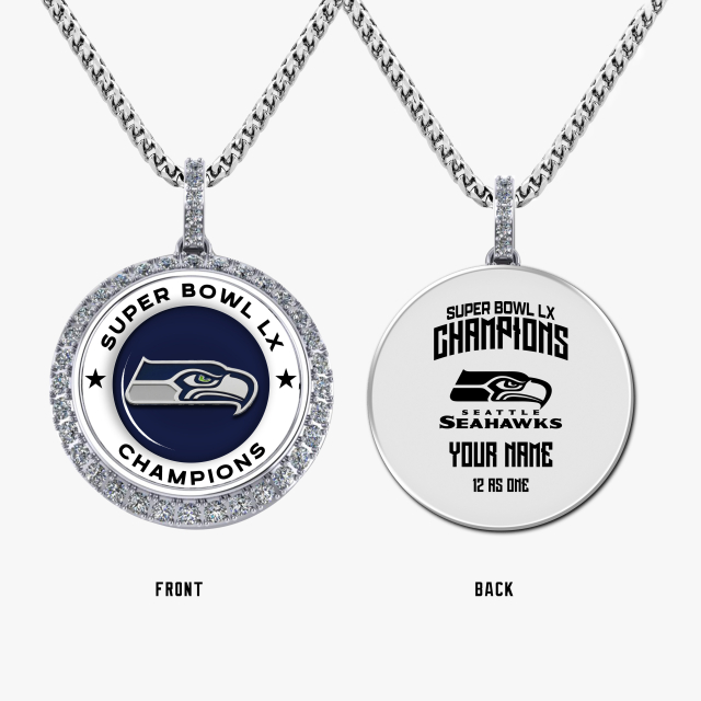 Seahawks Circle Pendant